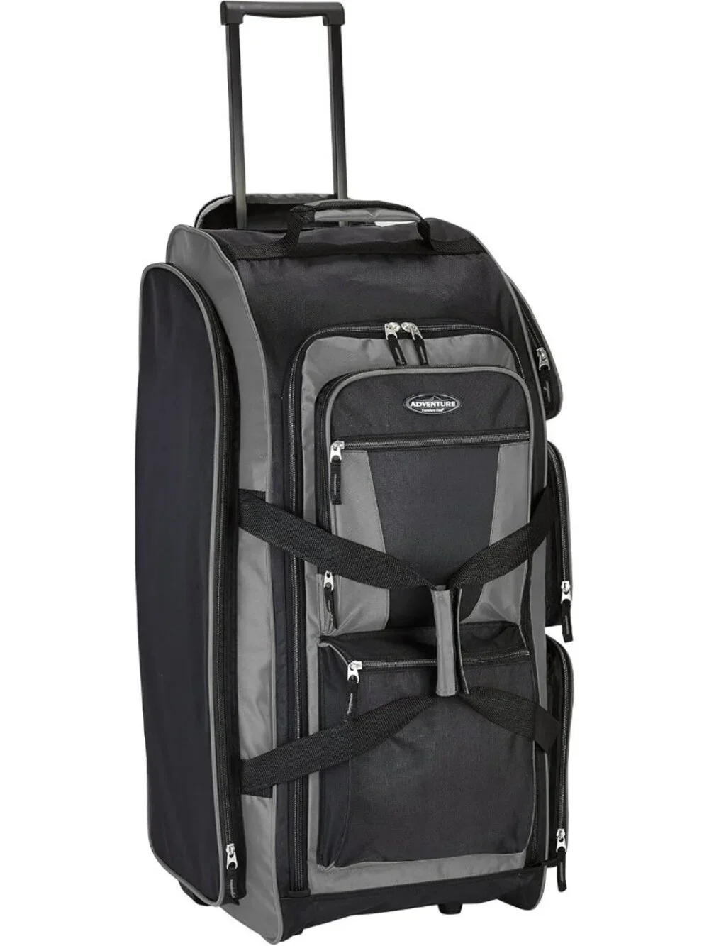 30-Inch Multi-Pocket Rolling Duffel Bag for Travel, Lightweight & Durable